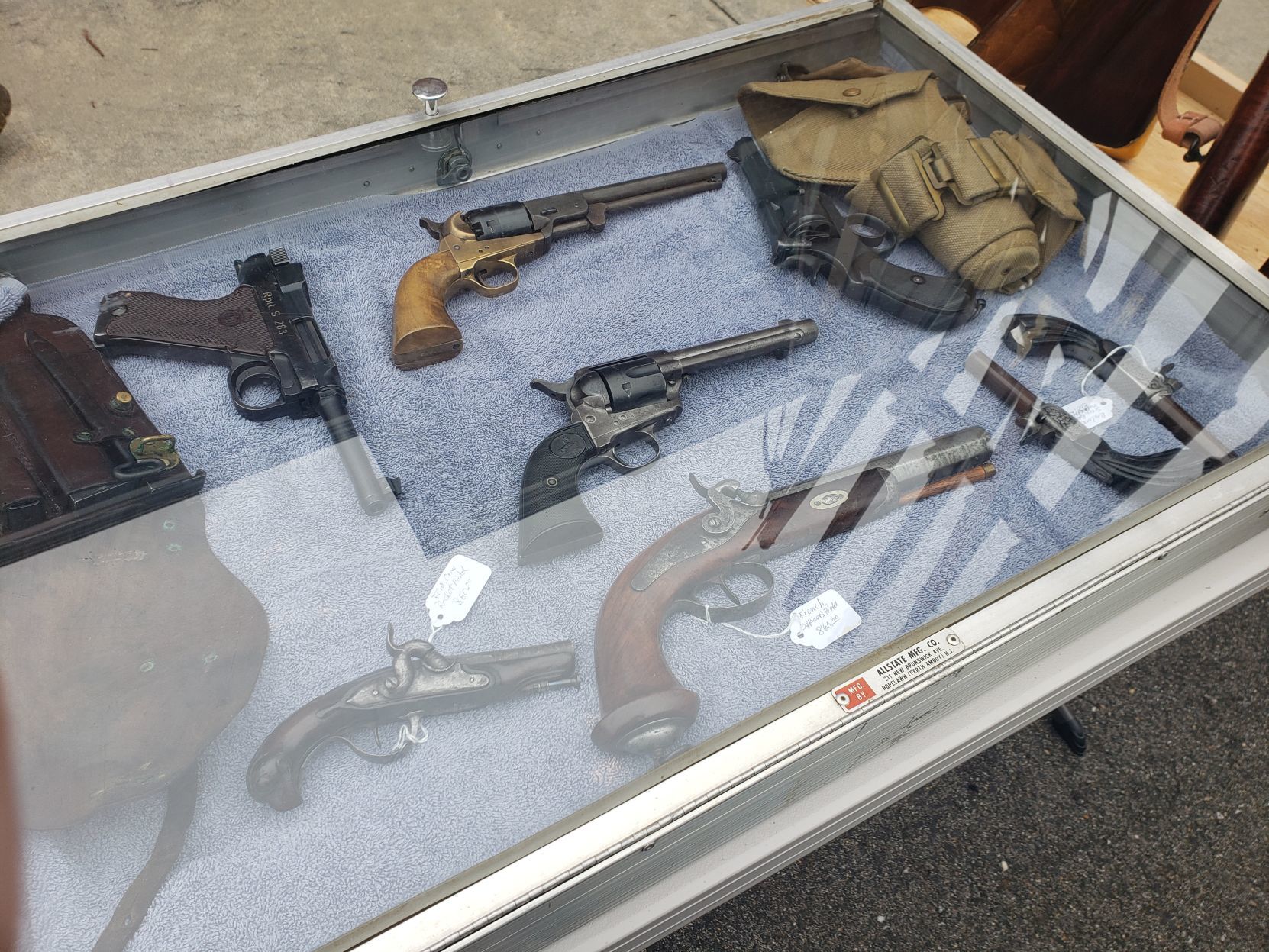 Museum-worthy weapons on display